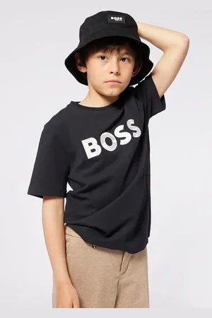 HUGO BOSS T-shirt in cotone per bambini colore J52049