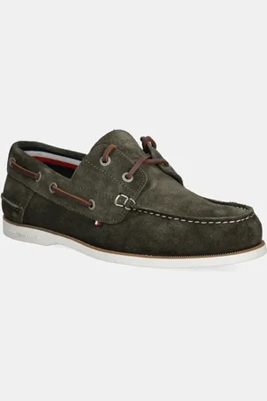 Tommy Hilfiger Mocassini in camoscio TH BOAT SHOE CORE SUEDE uomo colore FM0FM05387