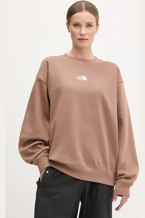 The North Face Felpa Essential donna colore con applicazione NF0A89EP6IH1