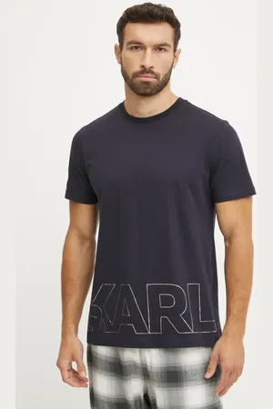 Karl Lagerfeld T-shirt in cotone uomo colore A1M46070