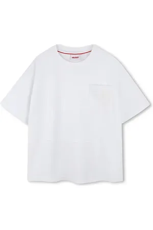 HUGO BOSS T-shirt in cotone per bambini colore G00342