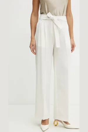 HUGO BOSS Pantaloni donna colore bianco