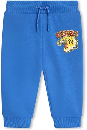 Kenzo Pantaloni tuta in cotone bambino/a colore