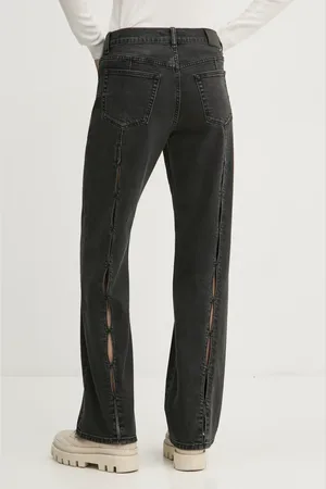 Purple Brand Jeans SLIM STRAIGHT BACK CUT OUT donna D1003-SCBL224
