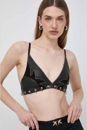 Pinko Top in pelle colore 103518 A1WK