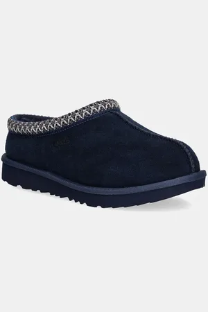 UGG Pantofole in pelle scamosciata bambino/a K TASMAN II colore nero