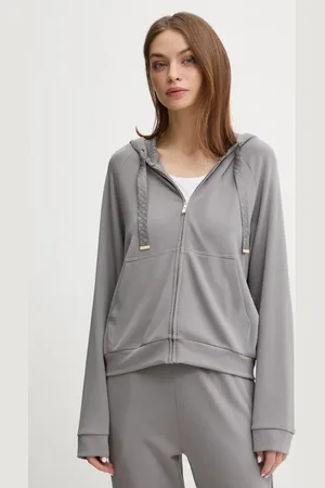HUGO BOSS Felpa lounge colore con cappuccio 50535842