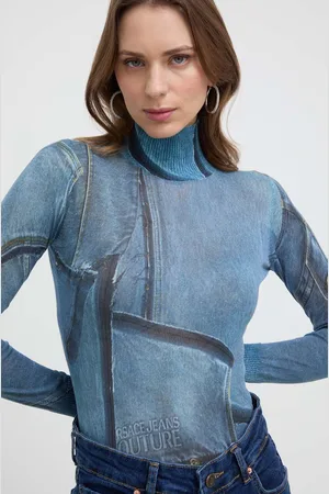 VERSACE Maglione in cotone colore