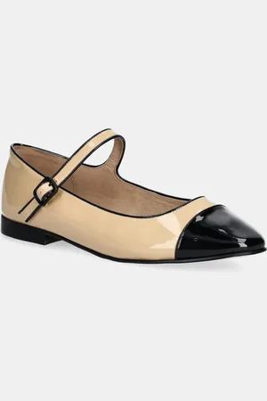 Jeffrey Campbell Ballerine in pelle CURVET colore JCD-205-15-01