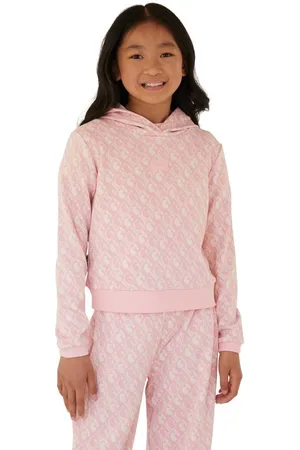 Guess Felpa per bambini colore con cappuccio