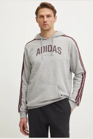 adidas Felpa Collegiate uomo colore con cappuccio JV6505