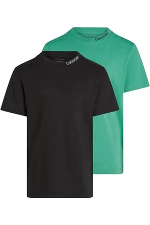 Calvin Klein T-shirt in cotone per bambini pacco da 2 colore IB0IB02444