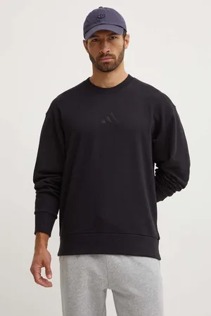 adidas Felpa in cotone All SZN uomo colore con applicazione IX1261