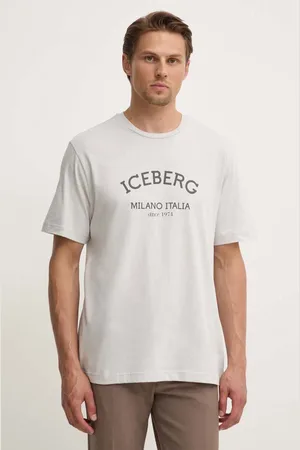 Iceberg T-shirt in cotone colore