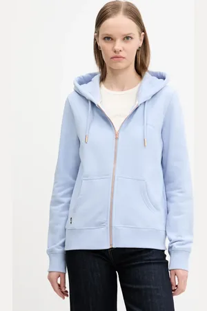 Superdry Felpa in cotone donna colore con cappuccio W2012358A-64H