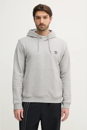 adidas Felpa in cotone Essential uomo colore con cappuccio JD2405
