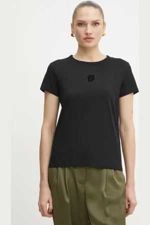 HUGO BOSS T-shirt in cotone donna colore 50534800