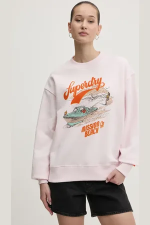 Superdry Felpa in cotone donna colore W2012247A-D7F