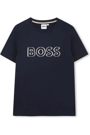 HUGO BOSS T-shirt in cotone per bambini colore J52034