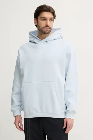 adidas Felpa in cotone Essential uomo colore con cappuccio JD3300
