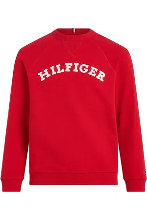 Tommy Hilfiger Felpa in cotone bambino/a colore KS0KS00626