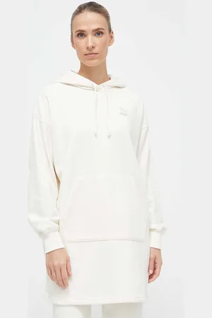 PUMA Felpa donna con cappuccio