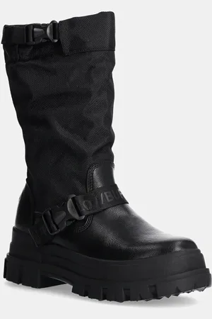 Buffalo Stivali Aspha Com On donna colore 1220047-BLK