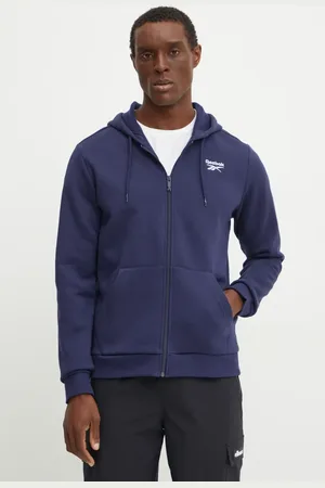 Reebok Felpa uomo colore con cappuccio 100202861