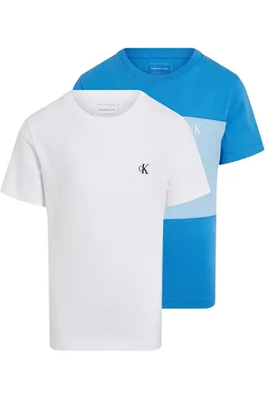 Calvin Klein T-shirt in cotone per bambini pacco da 2 colore IB0IB02441