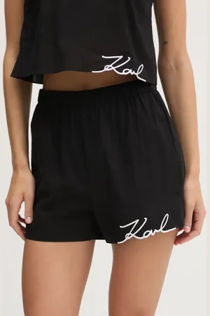 Karl Lagerfeld Shorts da mare in cotone colore A1W46038