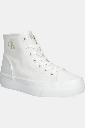 Calvin Klein Scarpe da ginnastica VULC FLATFORM MID CV MG donna colore YW0YW01764