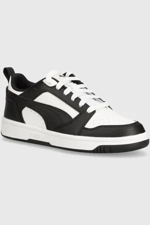 PUMA Scarpe da ginnastica per bambini Rebound V6 Lo Jr colore bianco