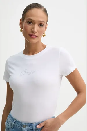HUGO BOSS T-shirt in cotone donna colore 50538826