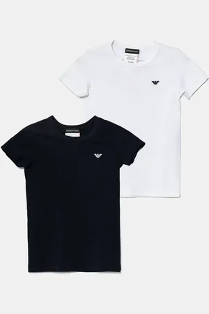 Emporio Armani Maglietta per bambini pacco da 2 colore EB000489 AF16036