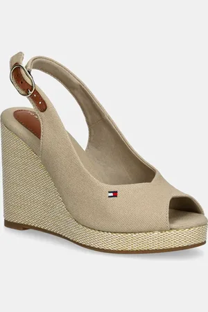 Tommy Hilfiger Sandali FLAG HIGH WEDGE ESPAD SLINGBACK colore FW0FW08597