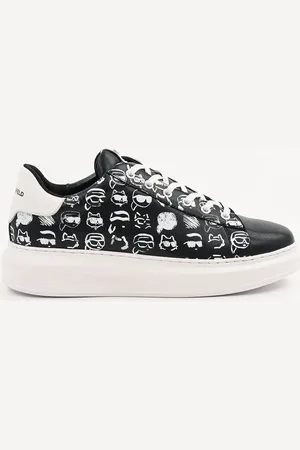 Karl Lagerfeld Sneakers in pelle KAPRI MENS uomo colore KL52512T