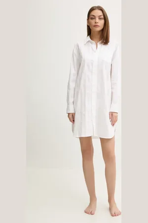 Ralph Lauren Camicia da notte di lana colore nero ILN32305