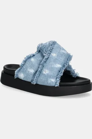 INUIKII Ciabatte slide Soft Crossed Jeans donna colore 1004.003.0151.407 / 70104-142