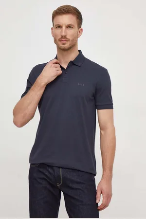 HUGO BOSS Polo in cotone colore