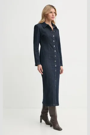 Gestuz Vestito di jeans colore 10909777