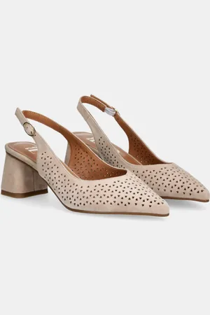 ANSWEAR Scarpe décolleté in pelle scamosciata colore