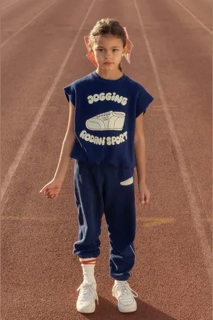 Mini Rodini Top di cotone bambino Jogging colore