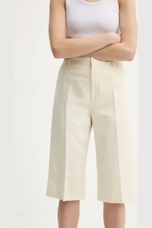 Filippa K Pantaloncini in lino misto colore 31428
