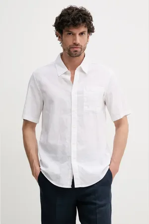 Pepe Jeans Camicia di lino AMARO uomo colore PM308847