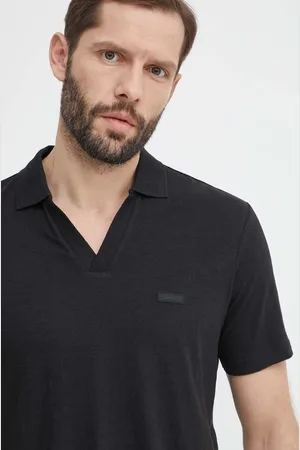 Calvin Klein Polo con aggiunta di lino colore K10K112959