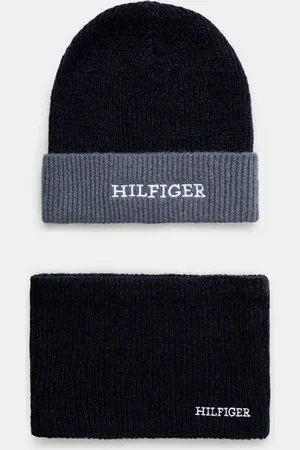Tommy Hilfiger Set bambino/a cappello e scaldacollo colore AU0AU01938
