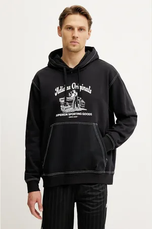 adidas Felpa in cotone Wabash uomo colore con cappuccio JP4483