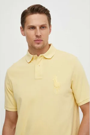 Ralph Lauren Polo in cotone colore con applicazione