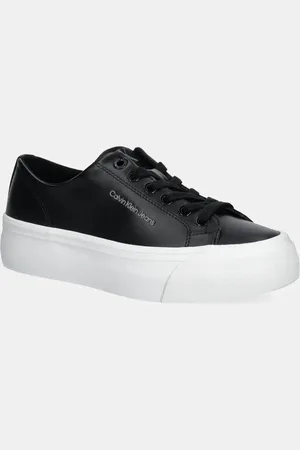 Calvin Klein Sneakers VULC FLATFORM LOW MG LTH colore YW0YW01771