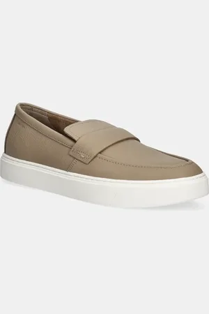 Calvin Klein Mocassini in pelle MOCCASIN LTH UNLINED uomo colore HM0HM01813